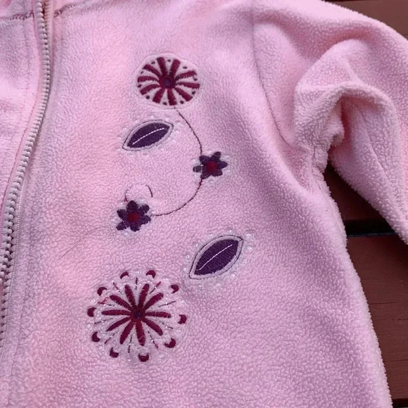 Five for 25 Ragscals light fleece zip up jacket with embroidery - Picture 6 of 9